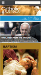 Mobile Screenshot of catholicaustralia.com.au